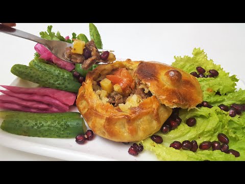 Видео: ПОТРЯСАЮЩИЙ ВКУС ПОКОРИТ ВСЕХ! БУГЛАМА В ГОРШОЧКЕ ИЗ ТЕСТА.ТЕСТО И МЯСО ТАЕТ ВО РТУ 👌