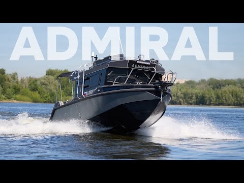 Видео: Тест безумного ADMIRALA на 450 сил в Питере! Swift Chaser 800 Admiral! ГИМС будет вас бояться!