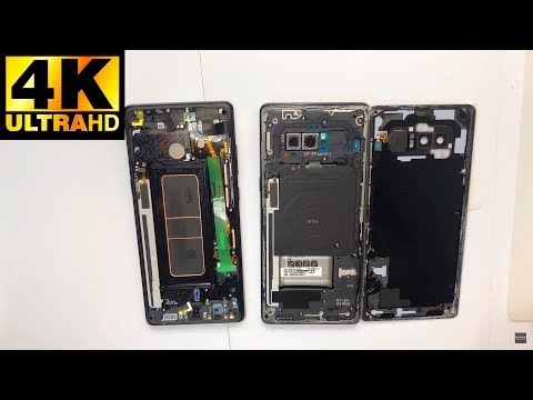 Видео: Samsung Galaxy Note 8 N950 - Замена Экрана Разборка / LCD Replacement Disassembly
