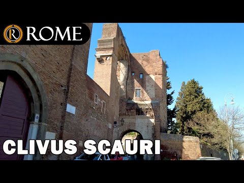Видео: 🇮🇹 - РИМ 4K ● Clivus Scauri