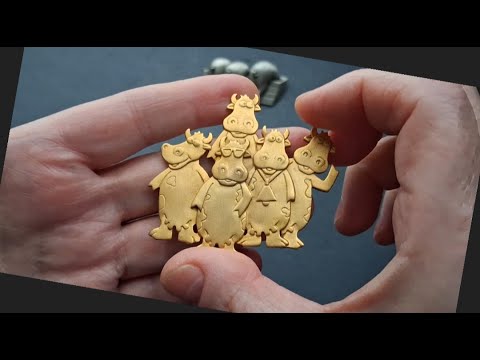 Видео: 775. Великолепные сюжетные броши "В мире животных ". Коллекция Лены. 