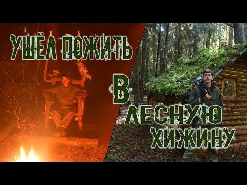 Видео: Ушёл пожить в лесную хижину  Делаю мрачное кресло