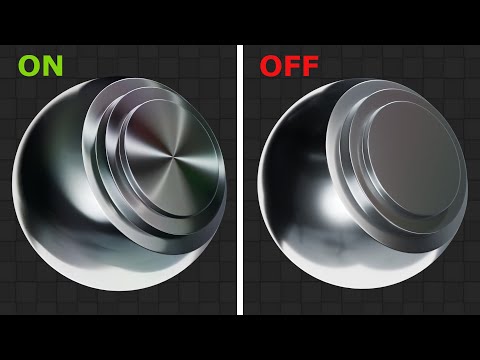 Видео: Анизотропный металл | Урок для начинающих в Blender