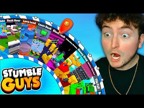 Видео: Колесо карт Every Stumble Guys (112 карт)