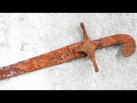 Видео: Реставрация Иранской Сабли -Шамшир