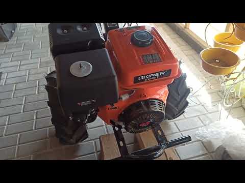 Видео: МОТОБЛОК SKIPER SP -1400SE EXPERT. СБОРКА и ОБКАТКА