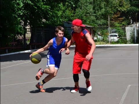 Видео: Баскетбольная тренировка. Различные завершение атаки