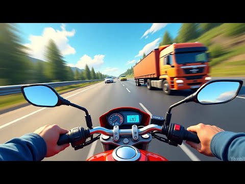 Видео: БЕРУ НА СЕБЕ РОЛЬ МОТОЦИКЛІСТА - Traffic Rider