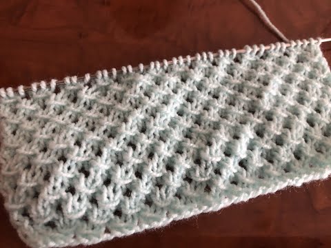 Видео: УРОК 53. АЖУРНАЯ СЕТОЧКА СПИЦАМИ. ЛЕГКО, ПРОСТО.