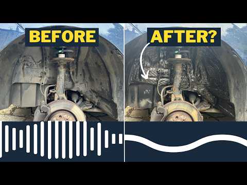 Видео: Стоит ли делать звукоизоляцию колесных арок автомобиля?