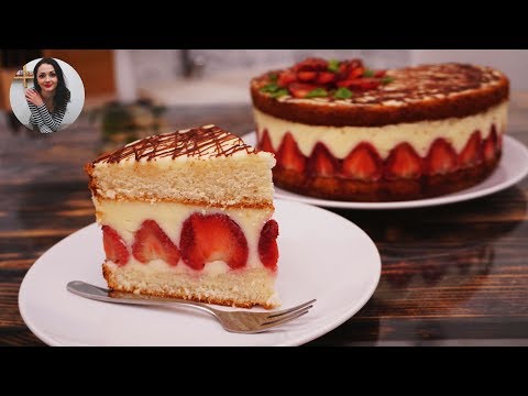 Видео: Клубничный Торт «Фрезье».| Strawberry cake «Fraisier»