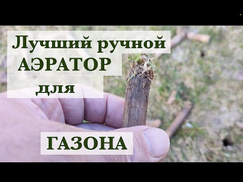 Видео: Лучший аэратор для газона