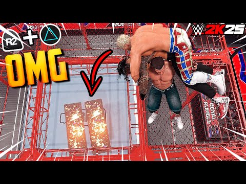 Видео: WWE 2K25 — 100 лучших экстремальных финишеров! (Чистый хаос)