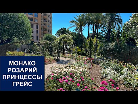 Видео: 🇲🇨❤️🇲🇨 Розовый рай в Монако — Сад принцессы Грейс 🌹👑