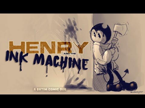 Видео: Генри и Чернильная Машина (BATIM Comic Dub)