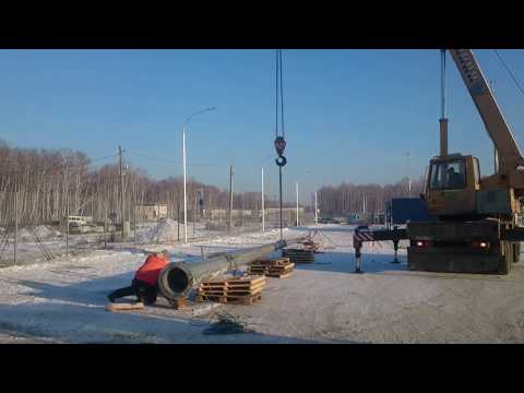 Видео: примерный монтаж ВМО-20, почти инструкция по монтажу высокомачтовых опор