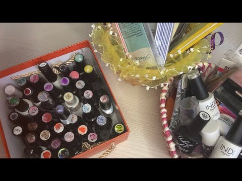Видео: ASMR | Обзор гель-лаков. Асмр маникюр. Близкий шёпот.