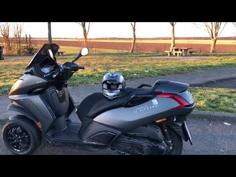 Видео: Перегон скутера с севера на юг Германии. #Peugeot Metropolis