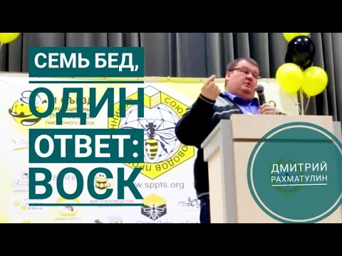 Видео: Причина всех бед на пасеке... Дмитрий Рахматулин о влиянии качества вощины на жизнедеятельность пчел