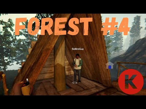 Видео: ДОМ НА ДЕРЕВЕ И КАБАН ▶️ Forest #4