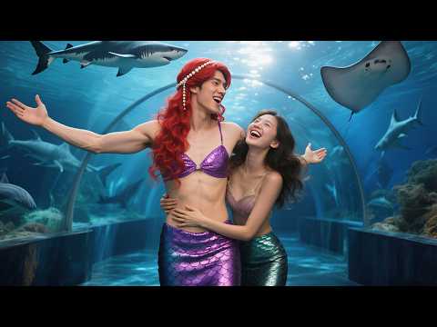 Видео: CEO берет деревенскую девушку в океанариум и шокирует всех предложением русалки