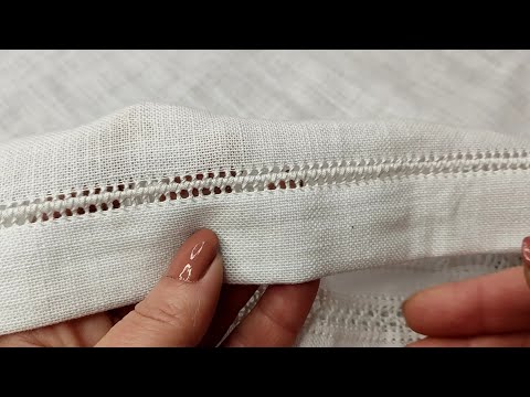 Видео: Неймовірно ніжна ОБРОБКА краю | Favorite Hand Embroidery |Beautiful Works| Beautiful Design