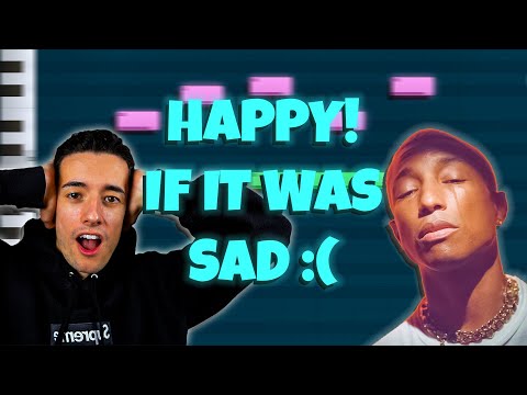 Видео: Я испортил песню Фаррелла «Happy», сделав ее грустной...