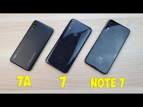 Видео: REDMI 7A VS REDMI 7 VS REDMI NOTE 7 - КАКОЙ ВЫБРАТЬ? ПОЛНОЕ СРАВНЕНИЕ!