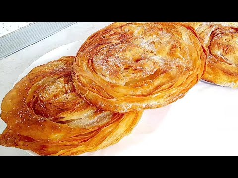 Видео: Самые Популярные Слоёные Лепёшки за 10-мин жареные или в духовке!!