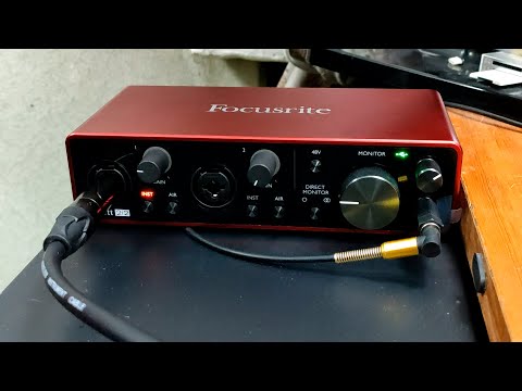 Видео: Focusrite Scarlett 2i2 3rd Gen [Music Store] распаковка, характеристики, настройка #focusrite