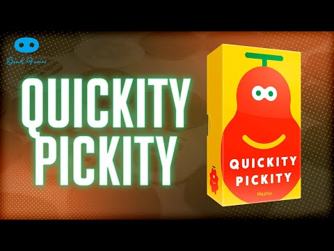 Видео: Серия OINK Games | Играем в настольную игру Quickity Pickity
