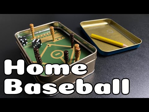 Видео: Домашняя бейсбольная игра в кости | Классика 1901 года