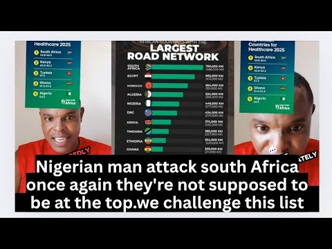 Видео: Нигерийцы реагируют: почему только Южная Африка всегда наверху? Нам нужно пересмотреть этот список.