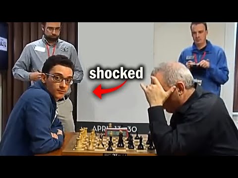 Видео: ИДЕАЛЬНАЯ АТАКА Каспарова против чемпиона США Каруаны!