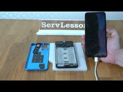 Видео: Замена дисплея смартфона Xiaomi Redmi 10C