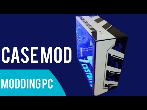 Видео: PC CASE MODDING Completa | Моддинг кейса | casemod
