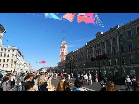 Видео: Группа Крови - Невский пр, Алые паруса