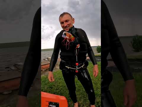 Видео: Тесты однослойного кайта Моно 1,5. Первая часть.