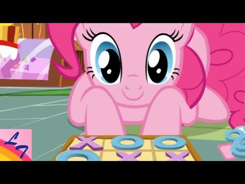 Видео: Пони игры. Пинки Пай против LittleToys/ Крестики нолики