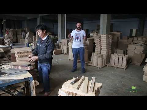 Видео: Как делают чайные доски? Завод чабаней, инспекция партии. 2017г.