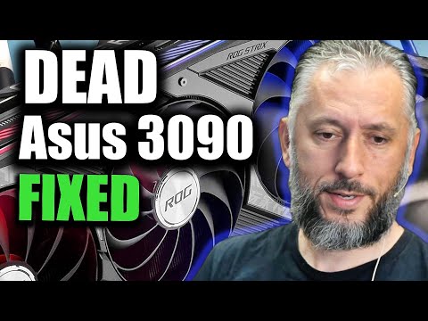 Видео: МЕРТВЫЙ ГП из магазина в Нью-Йорке - Asus Strix 3090 OC No Image Repair