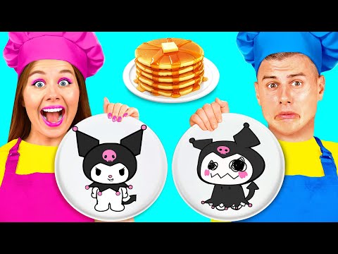 Видео: Творческий Челлендж с Блинчиками | Битвы с Едой