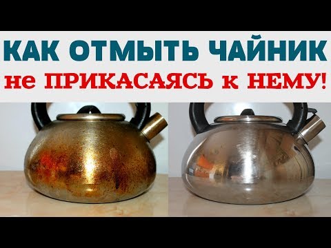 Видео: КАК ОТМЫТЬ ЧАЙНИК (ПОСУДУ) от КОПОТИ, ЖИРА, НАГАРА, ГРЯЗИ , САЖИ. Без усилий ЗА 5 МИНУТ