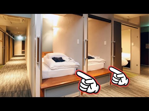 Видео: Удобный капсульный отель😴🛏 Саппоро, Хоккайдо, Япония🇯🇵 GARDENS CABIN SAPPORO