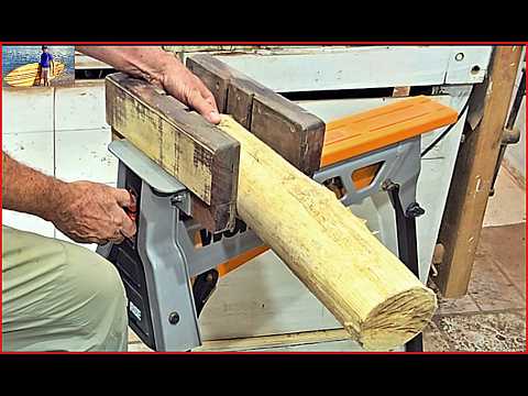 Видео: Гениальная идея с обрезанной древесиной. Изготавливайте и продавайте без труда.