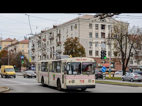 Видео: Троллейбус ЗиУ-682Г (Г00), бортовой №116 (маршрут №3, г. Запорожье)