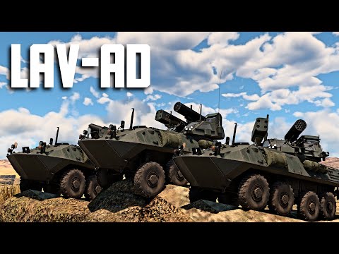 Видео: "Лаваш" LAV AD / War Thunder Random № 108