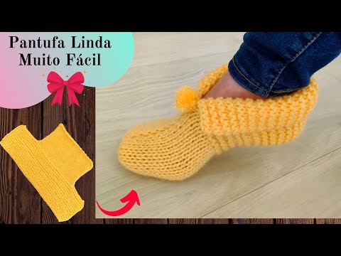 Видео: ПАНТУФА ВЯЗАНИЯ ШАГ ЗА ШАГОМ