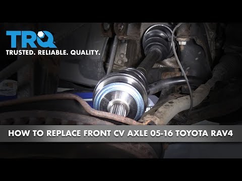 Видео: Как заменить передний приводной вал со стороны водителя на Toyota RAV4 05-16