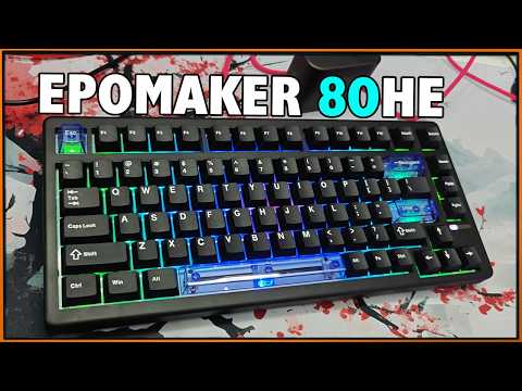 Видео: Плейт из ФР4, отличный пластик и Rapid Trigger в магнитке Epomaker HE80 #Epomaker